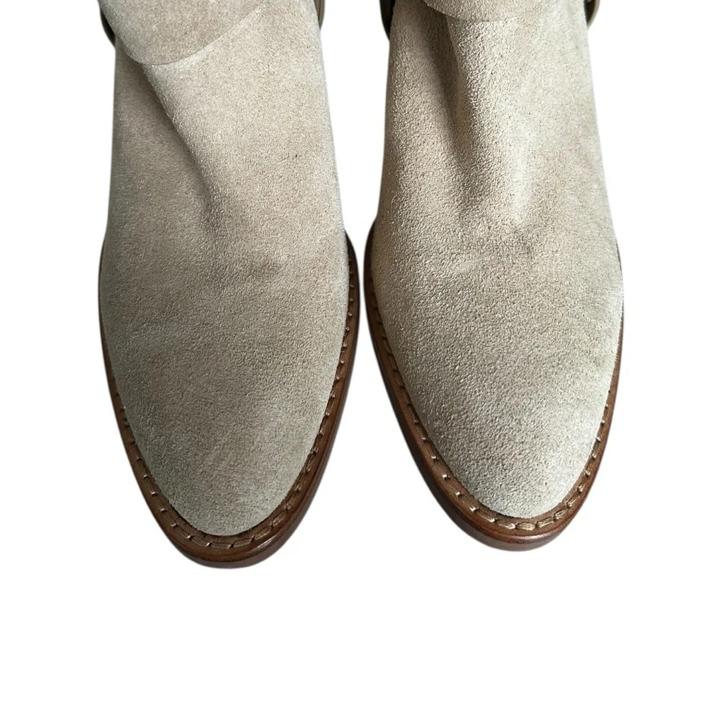 SEE BY CHLOE Tan Suede Ankle Boots WOMENS 39 NWOB‎